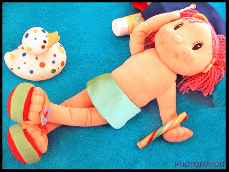 ZAPF POUPEE MAGGIE RAGGIES PLAGE