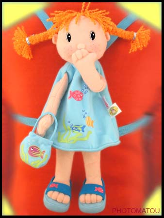 ZAPF POUPEE MAGGIE RAGGIES-DOS