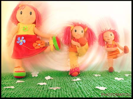 ZAPF POUPEES3 MAGGIE RAGGIES HERBE