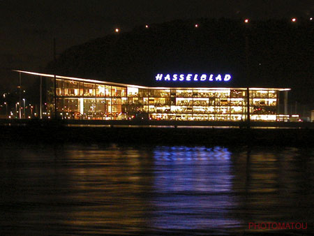 SUEDE GOTEBORG USINE HASSELBLAD NUIT